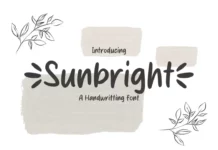 Sunbright Font