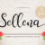 Sellena Brush Font