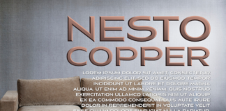 Nesto Copper 42 Font