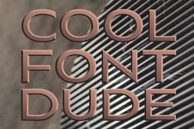 Nesto Copper 42 Font