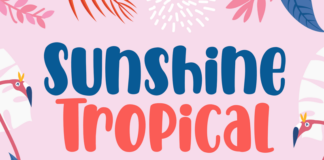 Sunshine Tropical Font