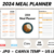 2024 Meal Planner Canva Template