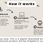 2024 Mood Tracker Canva Template