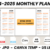 2024-2025 Monthly Planner Canva Template