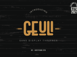 Geuli Font