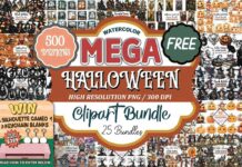 Elevate Your Halloween Designs with 500 Free High-Quality PNG Clipart Files