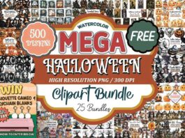 Elevate Your Halloween Designs with 500 Free High-Quality PNG Clipart Files