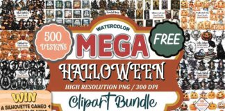 Elevate Your Halloween Designs with 500 Free High-Quality PNG Clipart Files