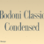 Bodoni Classic Condensed