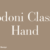 Bodoni Classic Hand