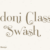 Bodoni Classic Swash