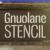 Gnuolane Stencil