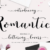 Romantic Script