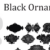 Black Ornaments Pack