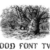 Wood Font Two